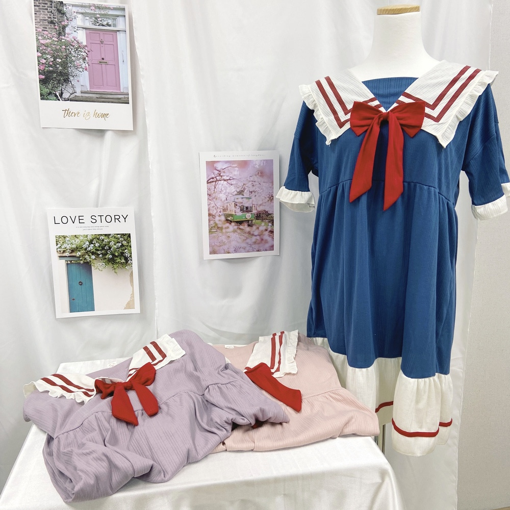 [달링걸]봄신상 산뜻한 공주 원피스 잠옷 파자마 홈웨어 3color